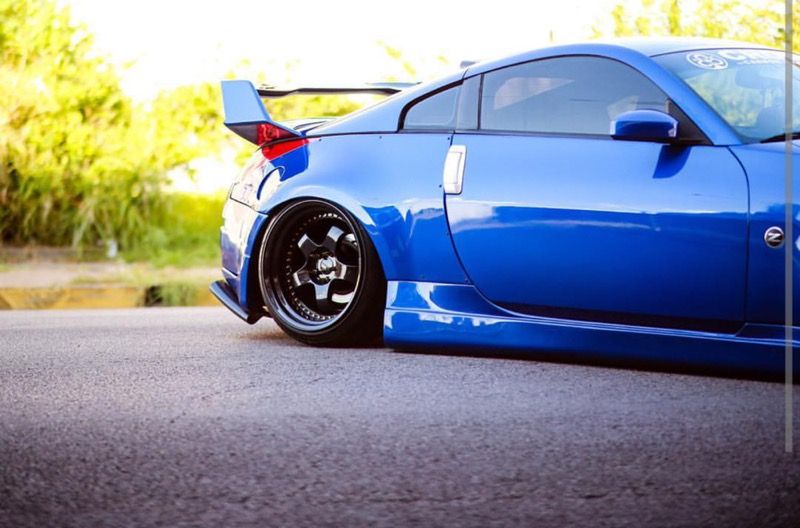 Rear 15mm over fenders for 350z