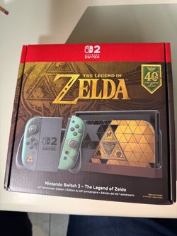 Nintendo Switch 2 Legend of Zelda 40th Anniversary Edition