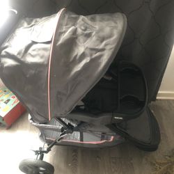 Babytrend Stroller pink/grey 