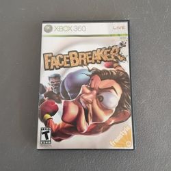 Xbox 360 Game Facebreaker, In Orginal Package