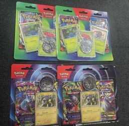 Pokemon Trading Card Game Booster Packs & Coin