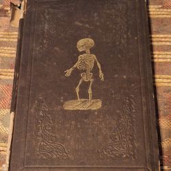 1854 Anatomical Atlas Illustrated Human Anatomy Book By Henry H Smith-So Cool!