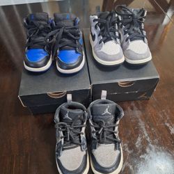 Jordan 1 Mid  Boy Size 7v