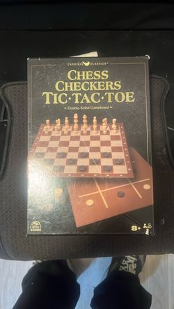 Chss/Checkers/Tic•Tac•Toe Game