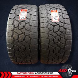 2 Like New 33/12.50R20 Toyo Open Country