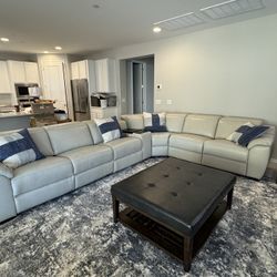 La-Z-Boy Leather Sectional Couch