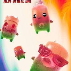 3 Gummy Sprite Variants - And Gold Earth Sprite