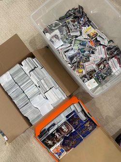 Large Lot of NFL, NBA and other Trading Cards
