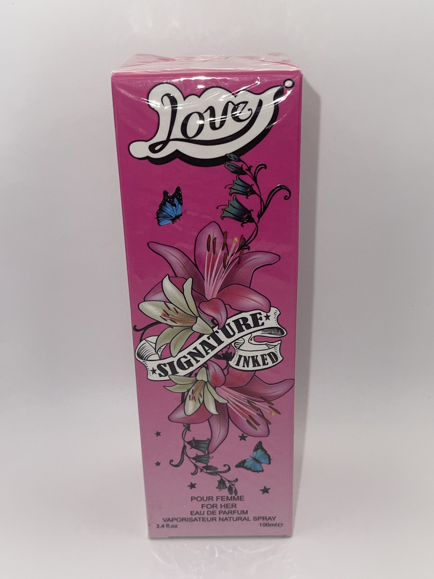 Perfume Love signature inked