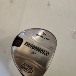 Dunlop "Vengeance" 15* #3 Fairway Wood Men's Right Hand 