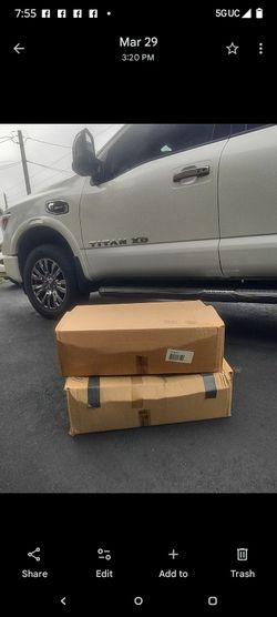 Leather seat covers for Nissan Titan XD