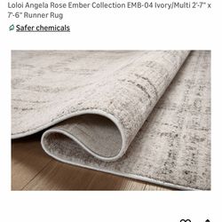 Loloi Angela Rose Ember Collection EMB-04 Ivory/Multi 2'-3" x 3'-10" Accent Rug