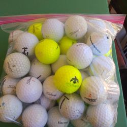 Titleist Golf Balls, Used Bag of 50 