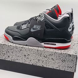 Air Jordan 4 Retro Bred Reimagined 2024