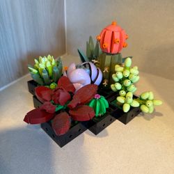 Lego Succulents Artificial Plants Set