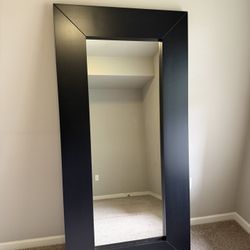 2 Large black Mirrors