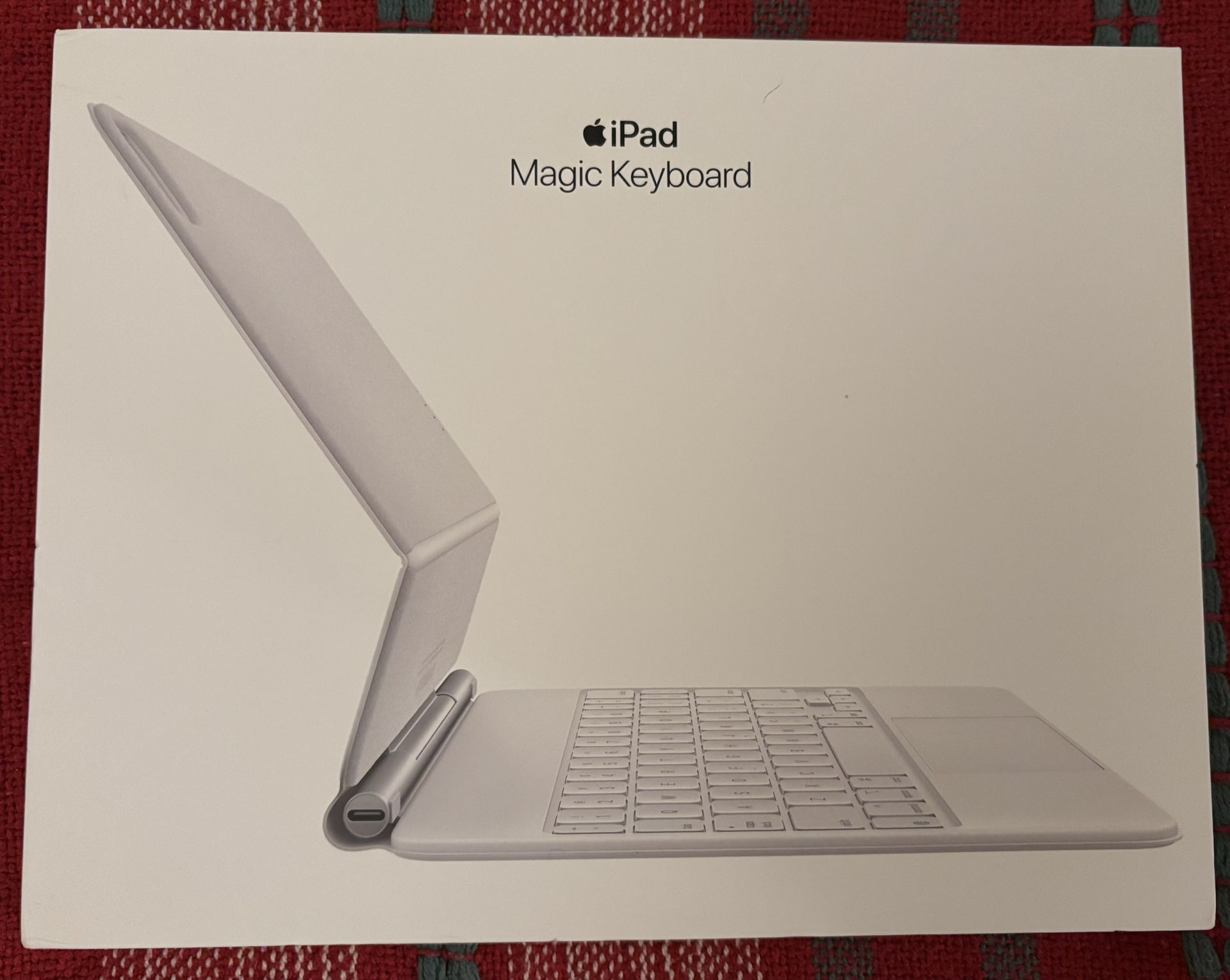 Apple Magic Keyboard Case iPad Pro 11 inch M4 - White / Open box