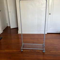 Rolling Clothes Rack