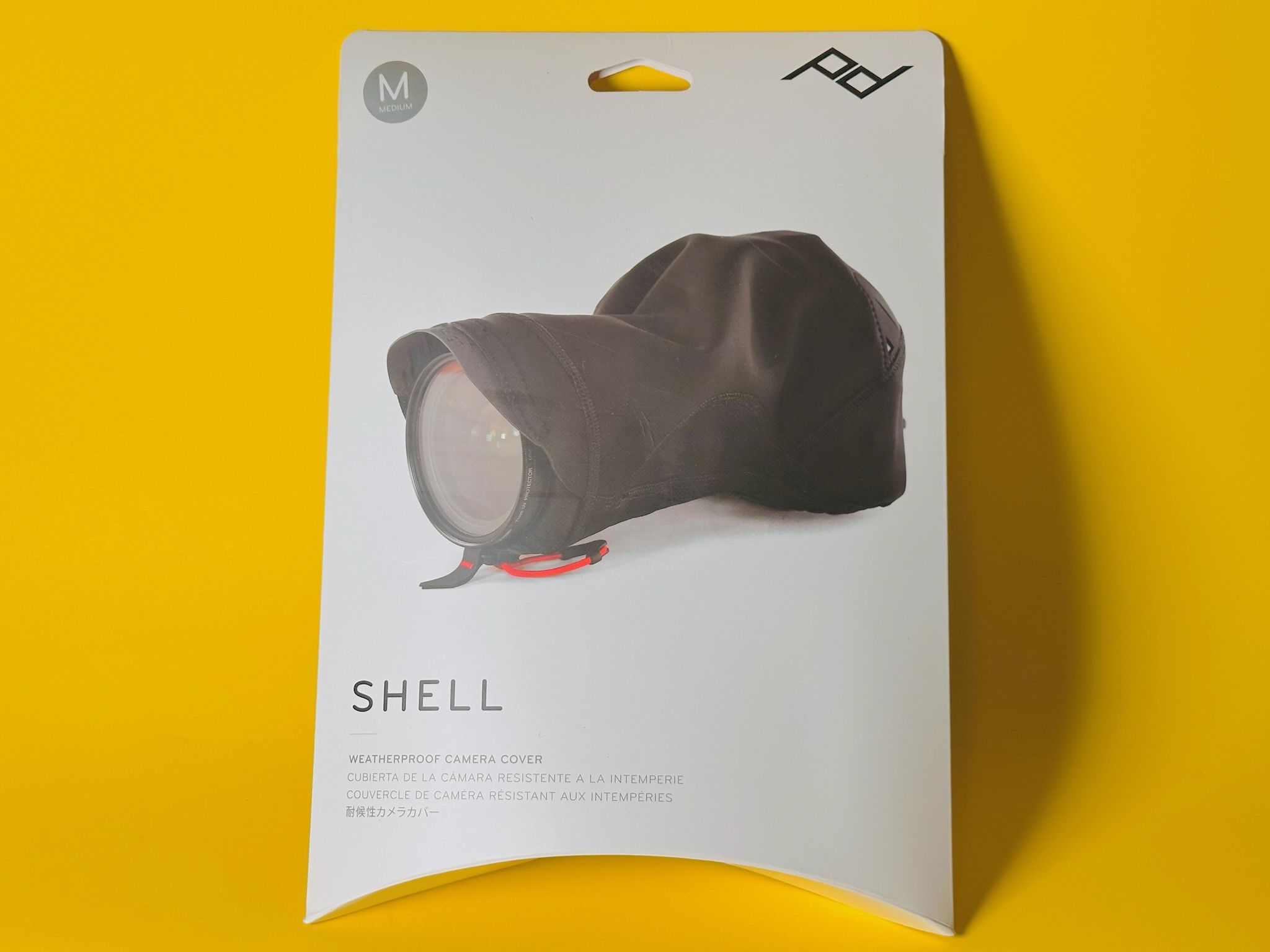 Peak Design Shell - Weatherproof Black Camera Cover