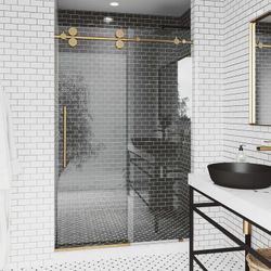 Shower Doors Sliding 60"×72" 