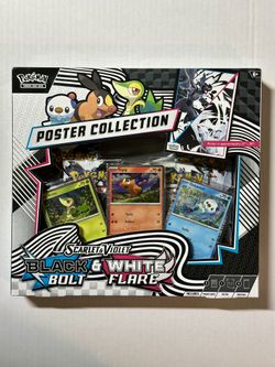 Pokemon Black bolt & White Flare Poster Collection