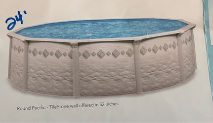 Above Ground Pool Round 24’