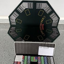 Poker set: Table And 500  11 gram chips 