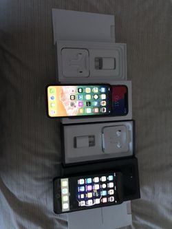 IPHONE X 256GB N IPHONE 8 PLUS 64GB FACTORY UNLOCK BOTH