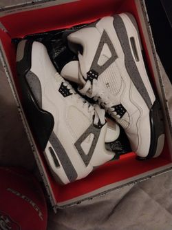 Jordan 4 Cement White
