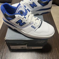 New balance white/blue Men’s 11.5 SKU-Bb550sn1