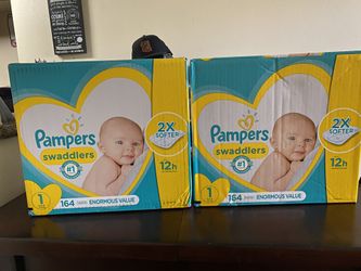 Pamper Swaddlers Size 1 / 164pack BRAND NEW