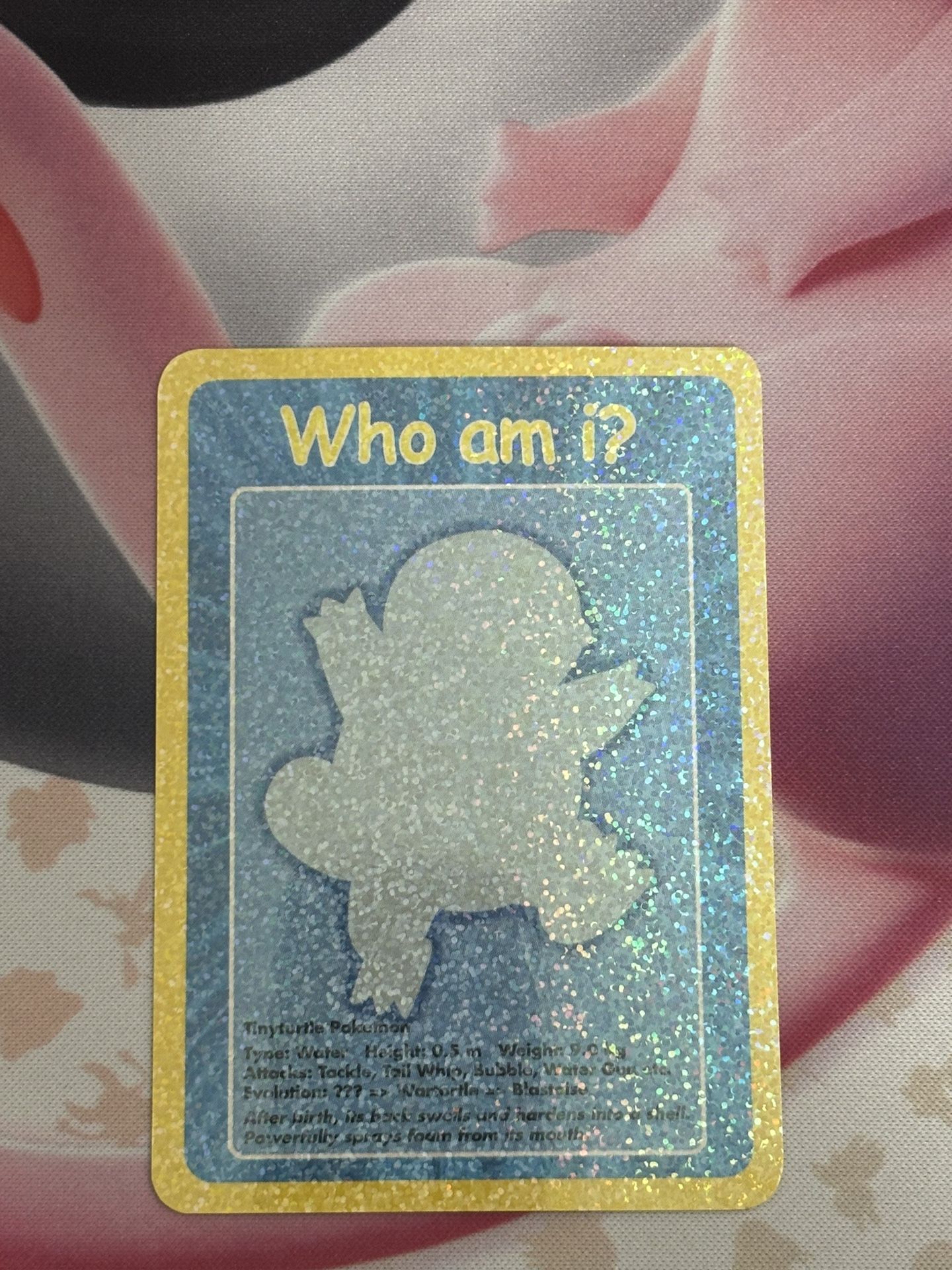 Pokemon Funskool India Who am i? Squirtle #007 B 01 -2004