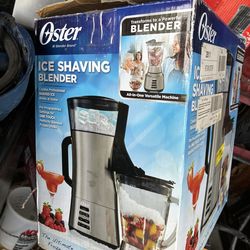 Ice shaver / blender and juice extractor both are brand new still in plastic