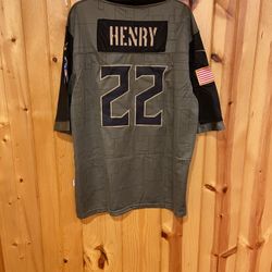 Brand New Derrick Henry Jersey Salute To Service Youth