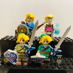 Legend of Zelda Minifigures Gamer Collectibles | New Custom LEGO Compatible Toy