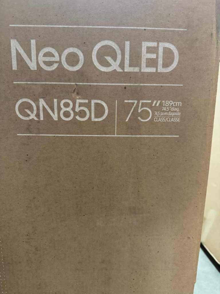 SAMSUNG 75-Inch Class QLED 4K QN85D Series Neo Quantum HDR Smart TV w/Dolby Atmos, Object Tracking Sound Lite, Motion Xcelerator, Real Depth Enhancer