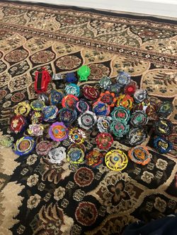 Huge hasbro and takra Tommy beyblade collection