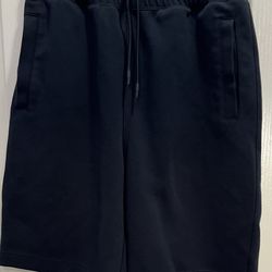UNIQLO NAVY DRAWSTRING SHORTS-MENS MEDIUM