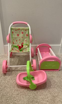 Cabbage Patch Kid stroller/car seat/baby bed