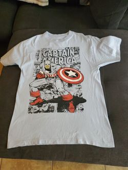 Captain America Mens Medium Tshirt 