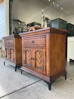 Wood side tables per each