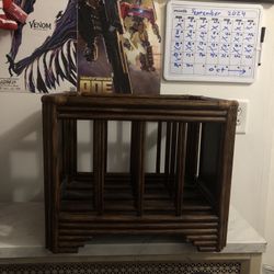 Wooden Magazine Holder