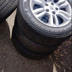 Set Of 16 Inch Rims And Tires