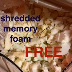 Shredded Memory Foam Filler