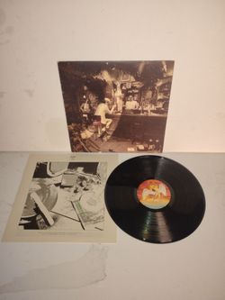 Vintage Old Led Zeppelin In Through the Out Door Record Vinyl Album LP