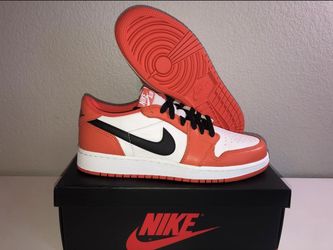 (6.5Y or 8W) Nike Jordan 1 Low Starfish