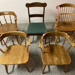 Antique Wooden Chairs/Dining Table Chairs