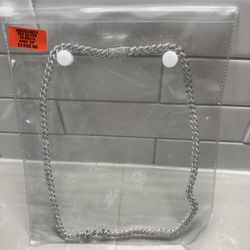🔥 Iced Out Miami Cuban Link Chain – 22” | 50g | 925 Sterling Silver | VVS Moissanite 🔥