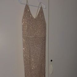 Maxi Dress Champagne Gold