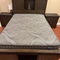 Queen Bed frame & Matching Night Stands